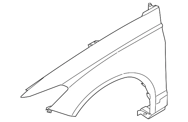 Fender - Passenger Side (RH) - Ford (DS7Z-16005-A) - view 9