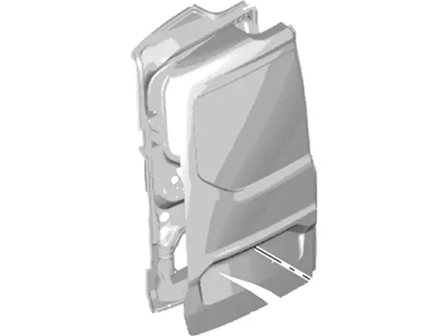 Door Shell - Driver's Side (LH) - Ford (DT1Z-6140011-R)