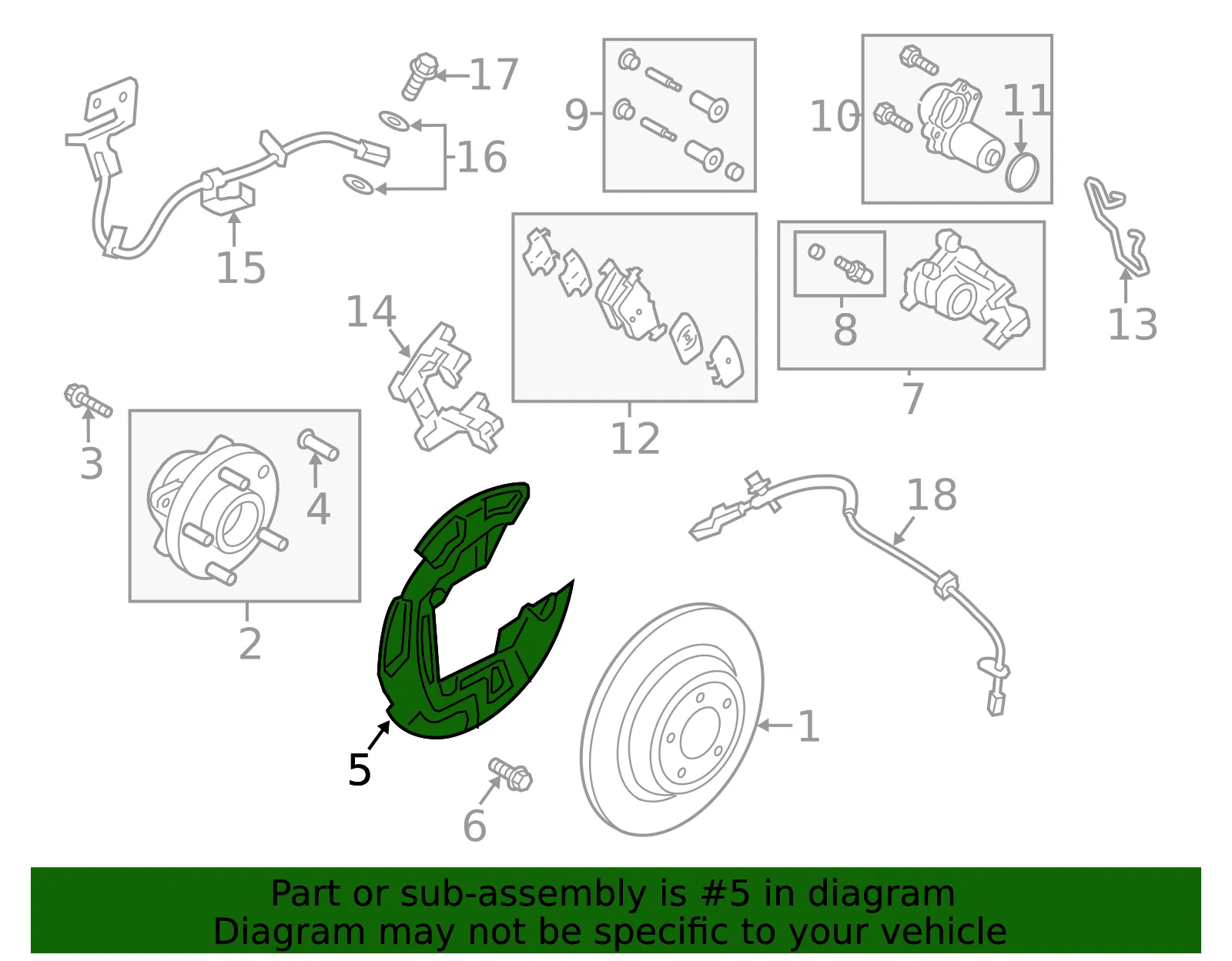 Splash Shield - Driver's Side (LH) - Ford (E1GZ-2C028-B) - view 7