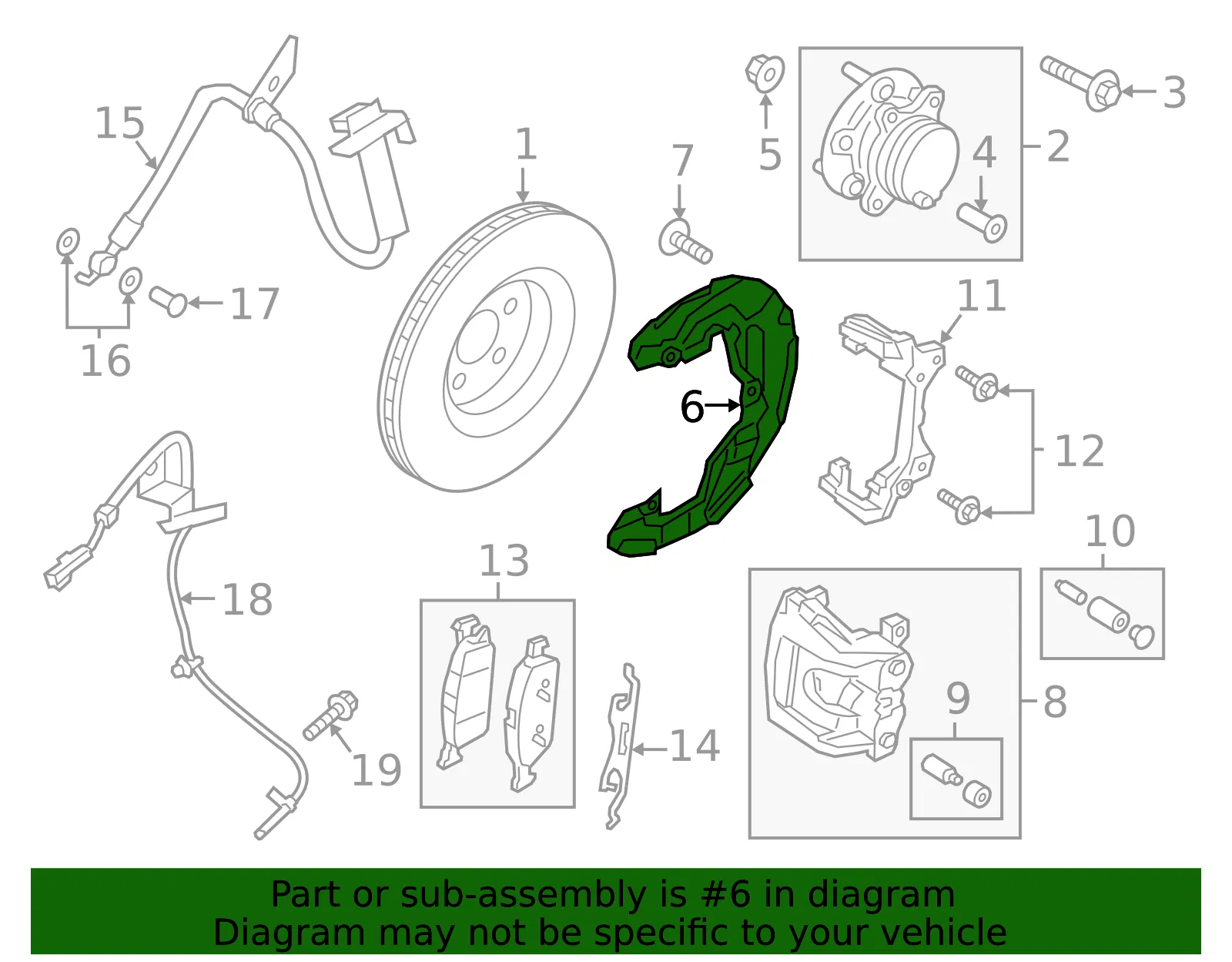 Splash Shield - Passenger Side (RH) - Ford (E1GZ2K004D) - view 6