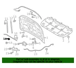 Hood Stop Buffer - Ford (EB3Z-16758-A) - view 21