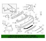 Bumper Splash Shield - Ford (EJ5Z-17779-D) - view 16