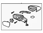 Mirror Assembly - Driver's Side (LH) - Ford (EJ7Z-17683-AAPTM) - view 6