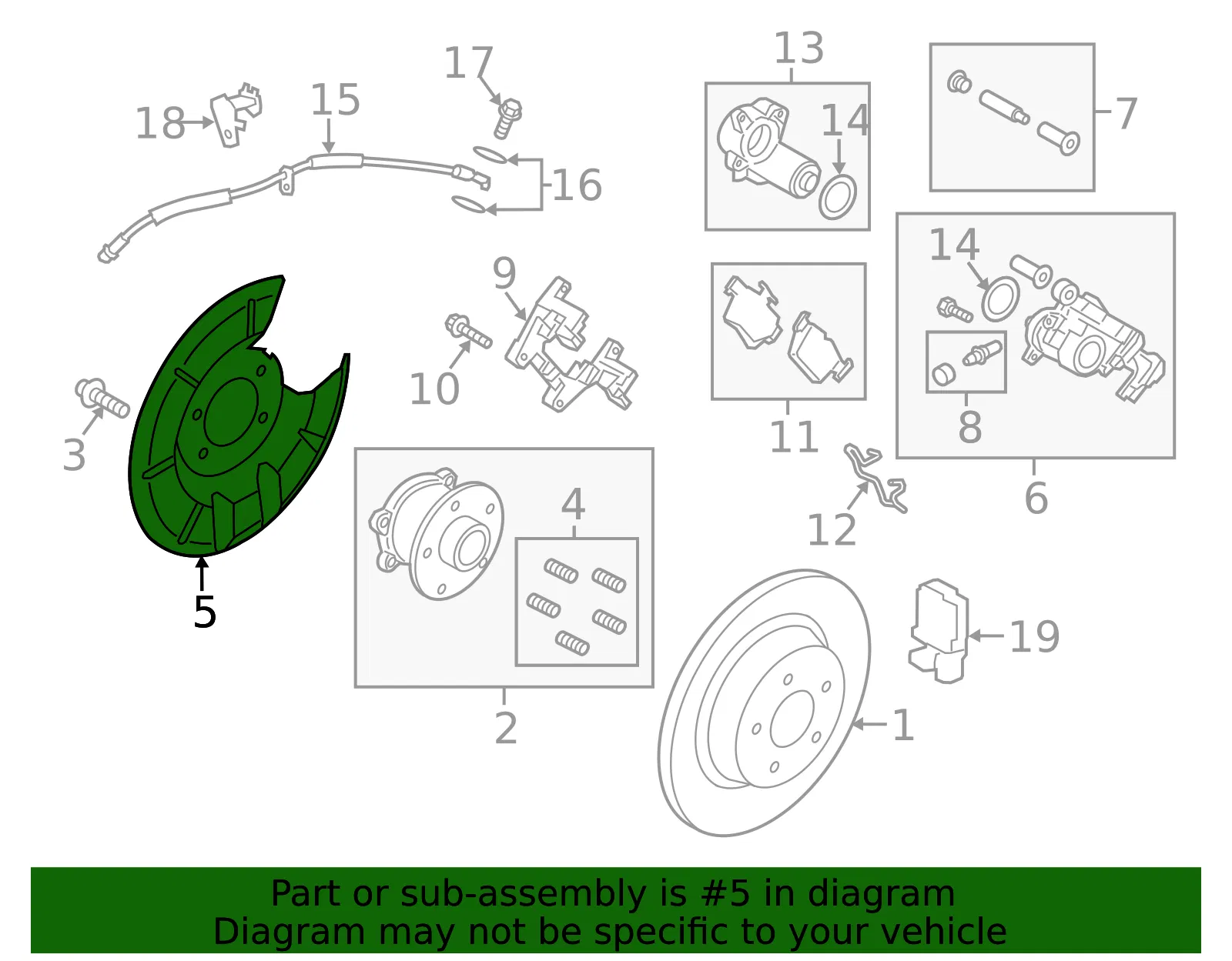Splash Shield - Driver's Side (LH) - Ford (EJ7Z-2C028-B) - view 7