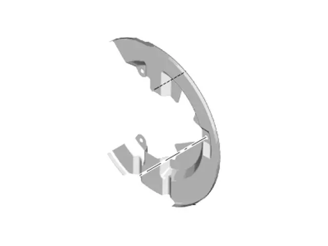 Splash Shield - Driver's Side (LH) - Ford (EJ7Z-2K005-A) - view 10