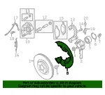 Splash Shield - Driver's Side (LH) - Ford (EJ7Z-2K005-A) - view 14