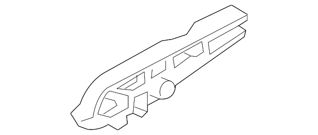 Handle Base - Driver's Side (LH) - Ford (EJ7Z-5426685-E) - view 2