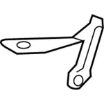 Hinge - Driver's Side (LH) - Ford (FA1Z-16797-A) - view 11