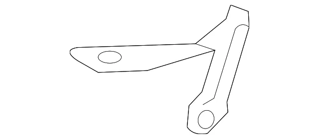 Hinge - Driver's Side (LH) - Ford (FA1Z-16797-A) - view 5