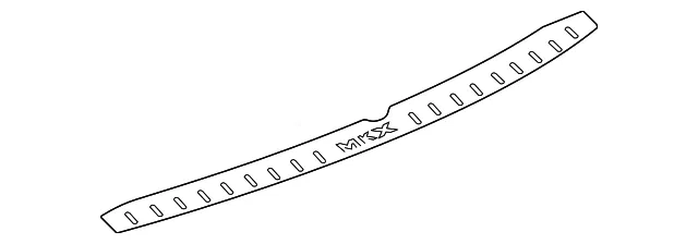 Rear Bumper Protector - Ford (FA1Z-17B807-A) - view 7