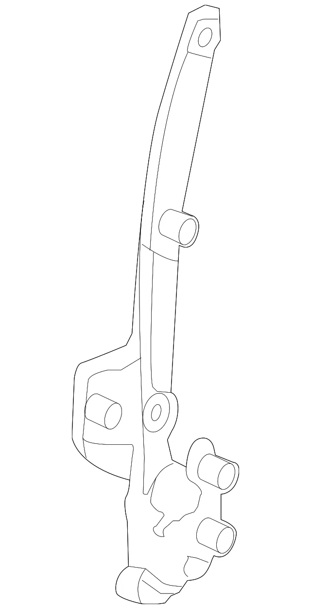Regulator - Window - Less Moto - Passenger Side (RH) - Ford (FA1Z-5827008-C)