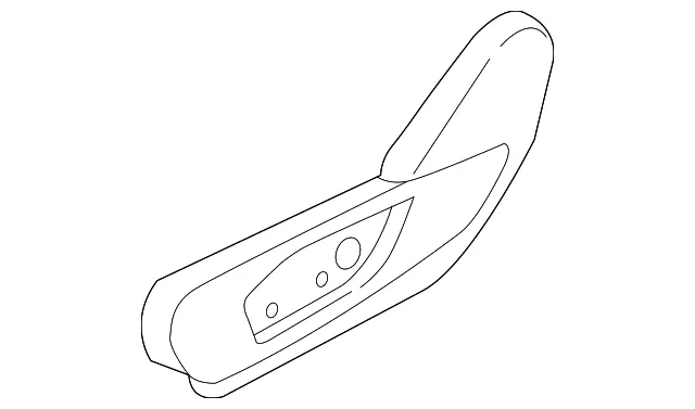 Valance - Driver's Side (LH) - Ford (FA1Z-5862187-AC)