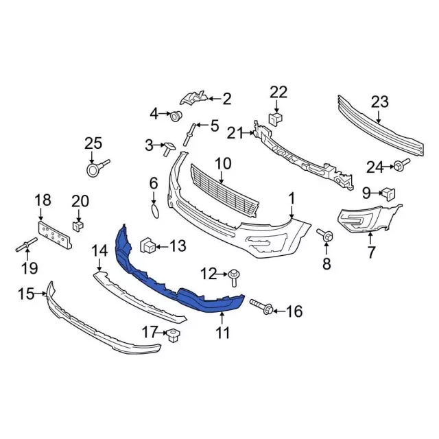 Valance Panel - Ford (FB5Z-17D957-AC) - view 18