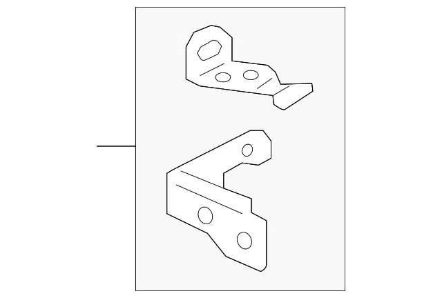 Door Hinge - Ford (FL3Z-1626811-A) - view 10