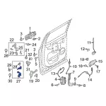 Door Hinge - Ford (FL3Z-1626811-A) - view 27
