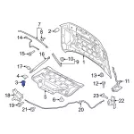 Hood Stop Buffer - Ford (FL3Z-16758-C) - view 19