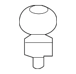 Hood Stop Buffer - Ford (FL3Z-16758-C) - view 21