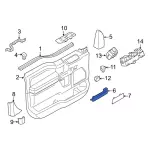 Interior Door Pull Handle - Ford (FL3Z-1822642-CA) - view 11