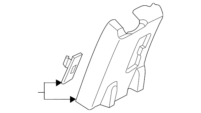 Window Molding - Ford (FL3Z-1825504-AE) - view 5