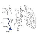 Door Latch Assembly - Ford (FL3Z-18264A01-E) - view 15