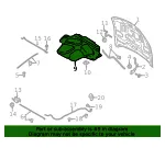 Hood Insulation Pad - Ford (FR3Z-16738-D) - view 24