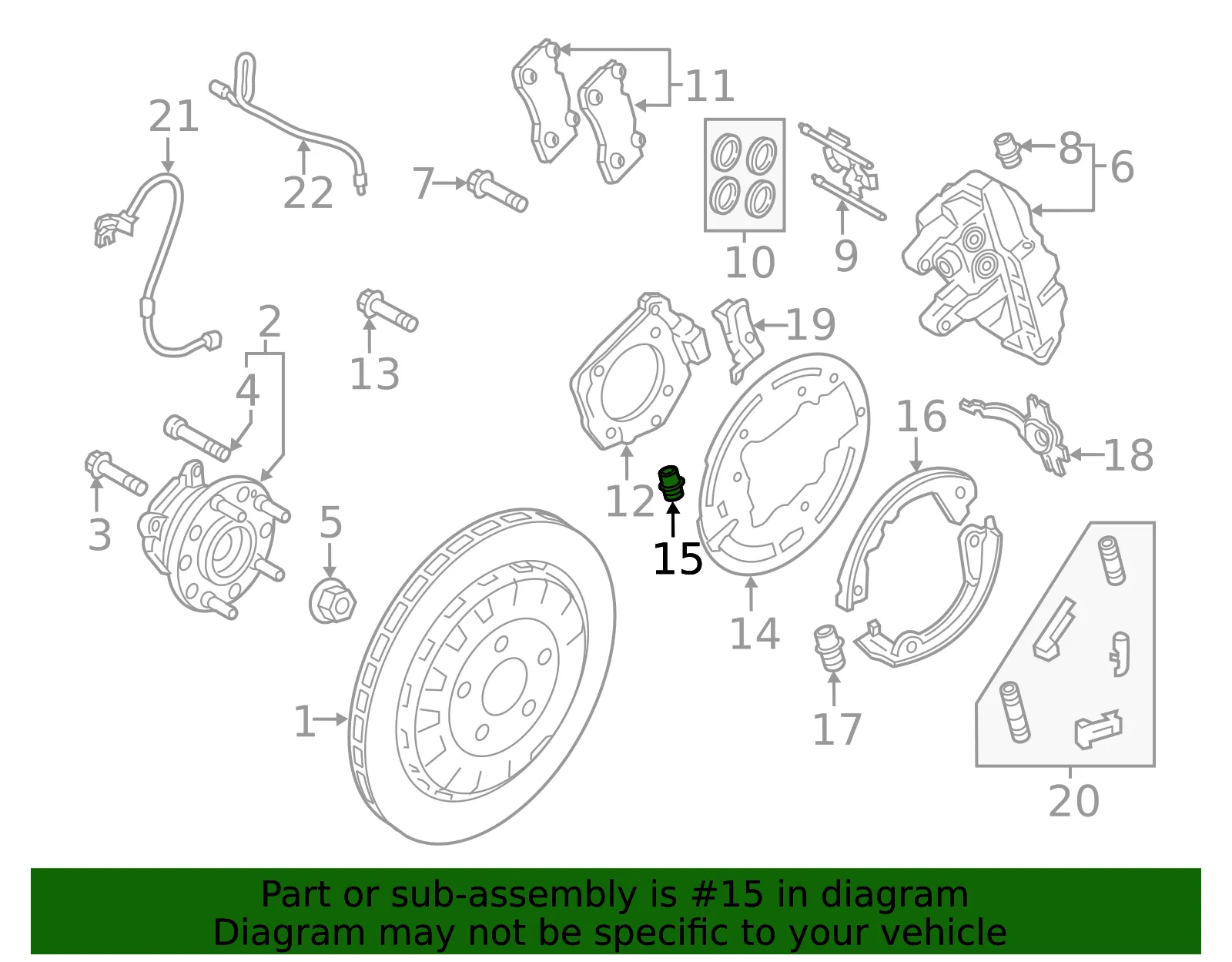 Splash Shield Plug - Ford (FR3Z-2092-A) - view 7