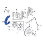 Splash Shield - Ford (FR3Z-2C028-E) - view 17
