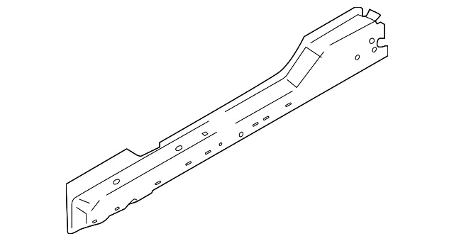 Rocker Reinforced - Passenger Side (RH) - Ford (FR3Z-76100K31-B)