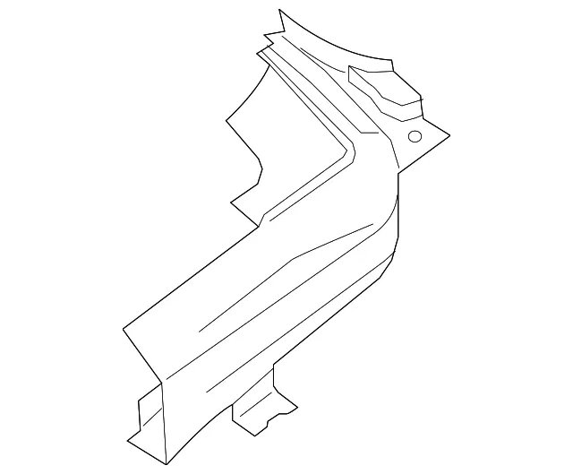 Inner Quarter Reinforced - Passenger Side (RH) - Ford (FR3Z-76280C98-C)