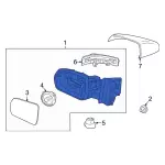 Mirror Outside - Ford (FT4Z-17682-AA) - view 16