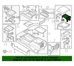 Console Hinge - Ford (GL3Z-1504604-A) - view 13