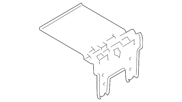 Console Hinge - Ford (GL3Z-1504604-A) - view 5