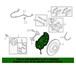 Splash Shield - Driver's Side (LH) - Ford (GN1Z-2C028-C) - view 16
