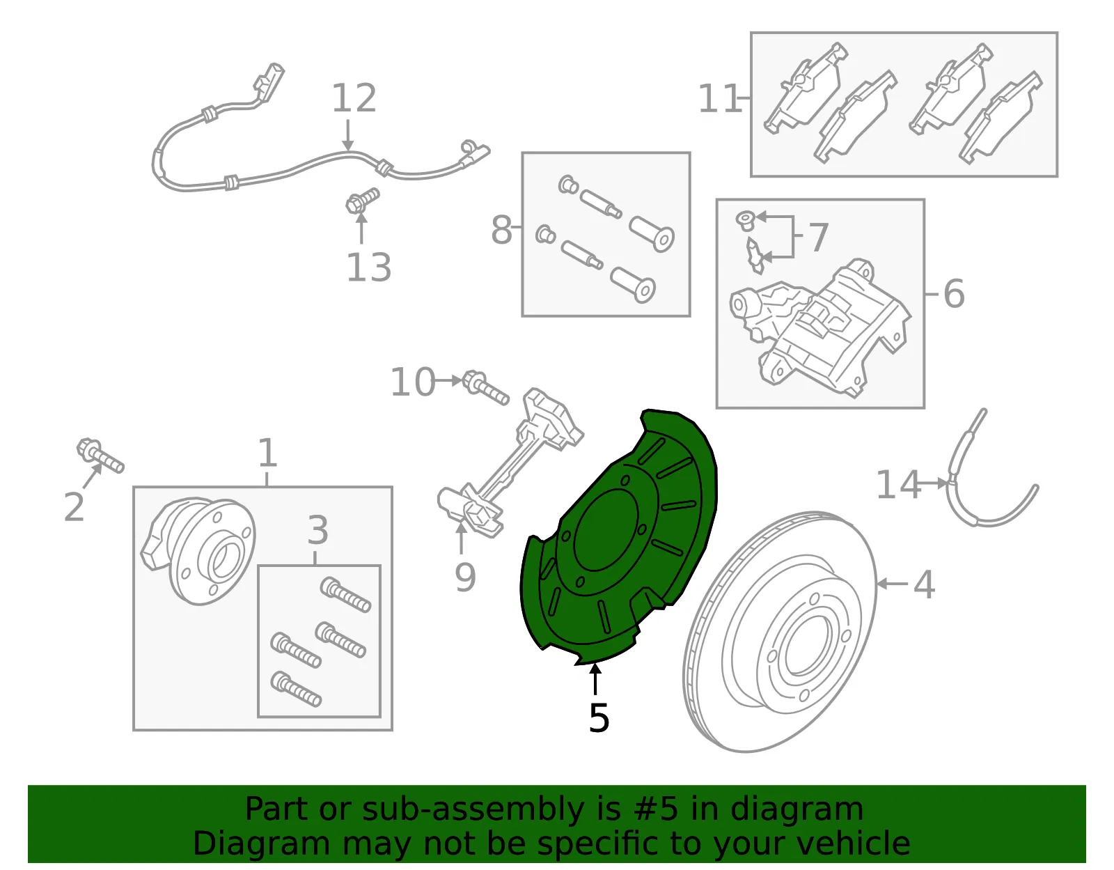Splash Shield - Driver's Side (LH) - Ford (GN1Z-2C028-C) - view 6