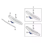 Grille Emblem - Ford (GR3Z-8A224-BA) - view 18