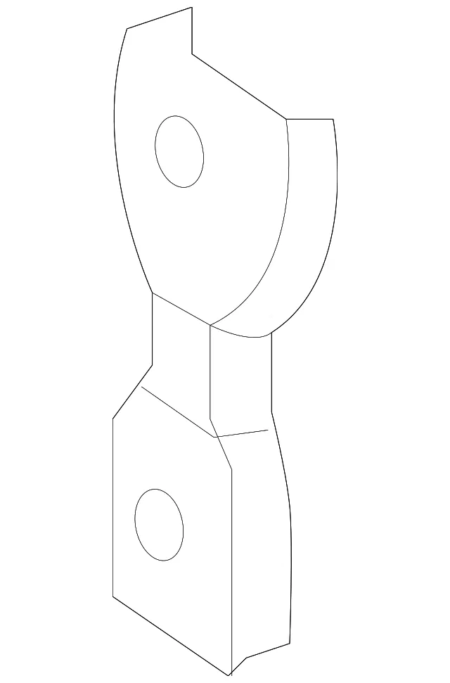 Tailgate Hinge Bracket - Ford (HC3Z9943488A) - view 9