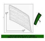 Decal - Driver's Side (LH) - Ford (HL3Z-6320001-AB) - view 12