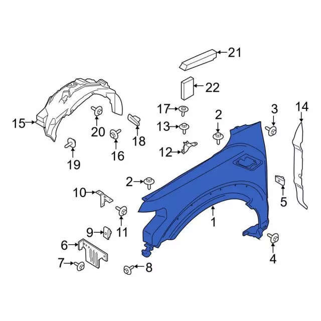 Fender - Ford (JL1Z16005A) - view 10