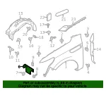 Fender Bracket - Ford (JL1Z16A142A) - view 15