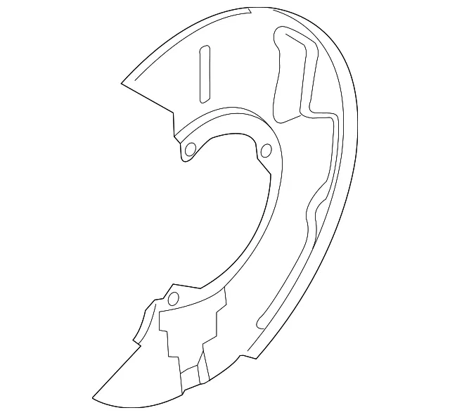Shield Splash - Ford (KK2Z-2K005-D) - view 2