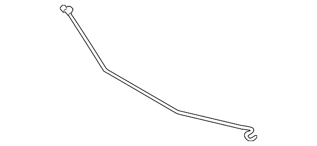 Hood / Trunk Prop Rod - Ford (KT1Z16826B) - view 3