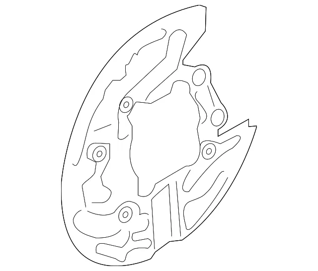 Splash Shield - Ford (L1MZ-2C028-E) - view 8