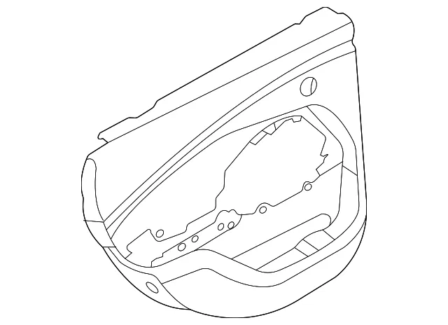 Door Trim Panel - Ford (LJ8Z-5827407-BC)