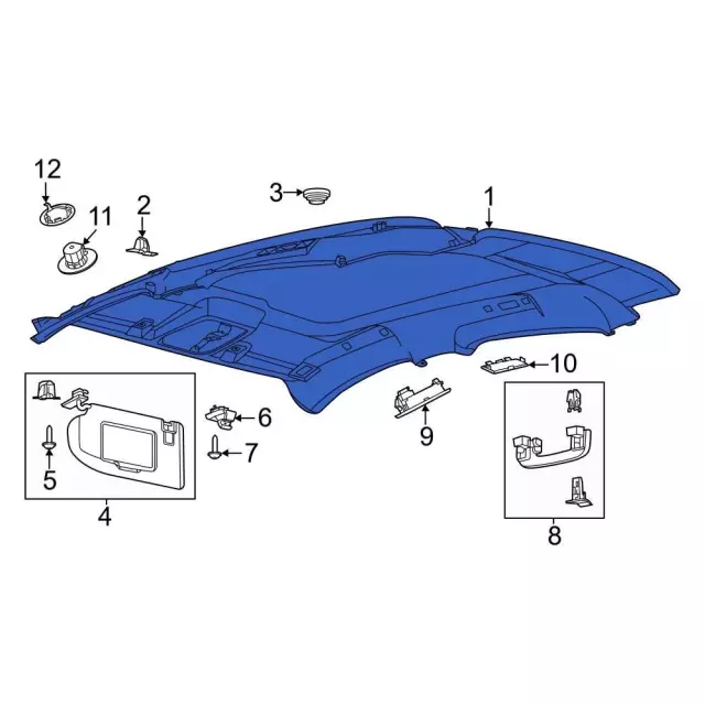 Headliner - Ford (LJ8Z-5851916-MW)