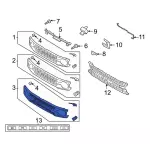 Grille - Ford (M2DZ-8200-EAPTM) - view 8