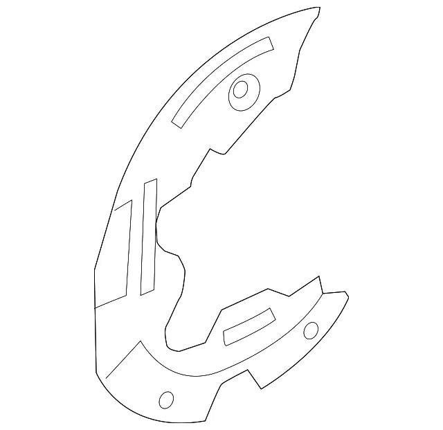 Splash Shield - Ford (MB3Z-2K005-C)
