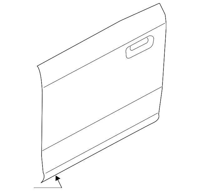 Panel Assembly Door Outer - Ford (ML3Z-1624701-C) - view 4