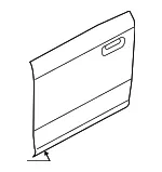 Panel Assembly Door Outer - Ford (ML3Z-1624701-C) - view 9