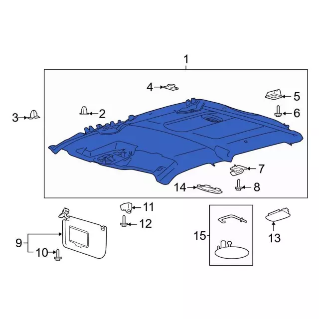 Headliner - Ford (ML3Z-1651916-BF)