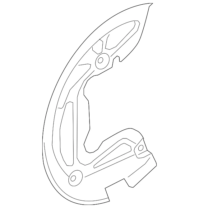 Shield Splash - Ford (ML3Z-2K005-F) - view 5